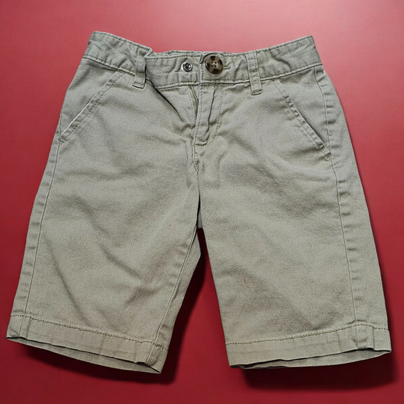 Old Navy Other - Old Navy Khaki Girls Shorts Girls Size 8 Slim Adjustable Waist School Uniform